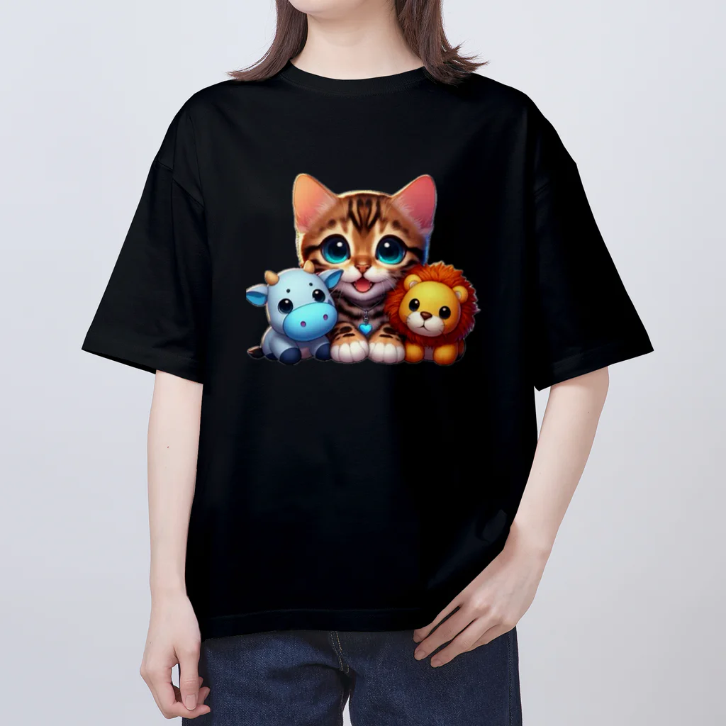 TOMO’ｓのパペットベンガルくん Oversized T-Shirt