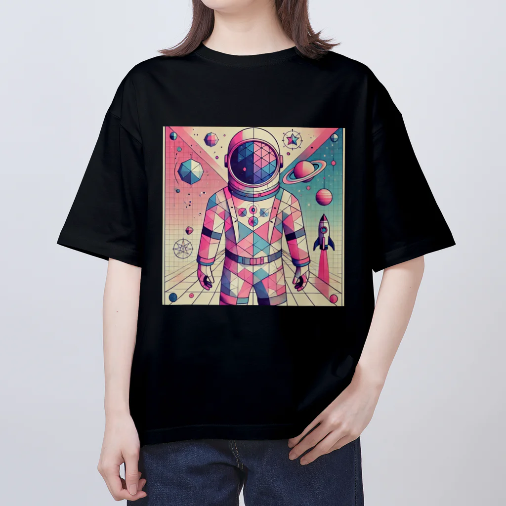 kenryo ai☆の宇宙の人 Oversized T-Shirt