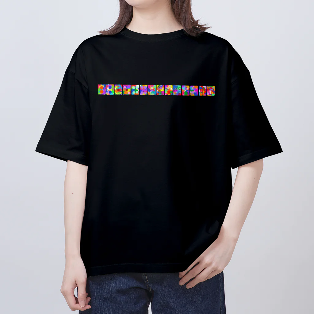 meiroのカラフルな七対子 Oversized T-Shirt