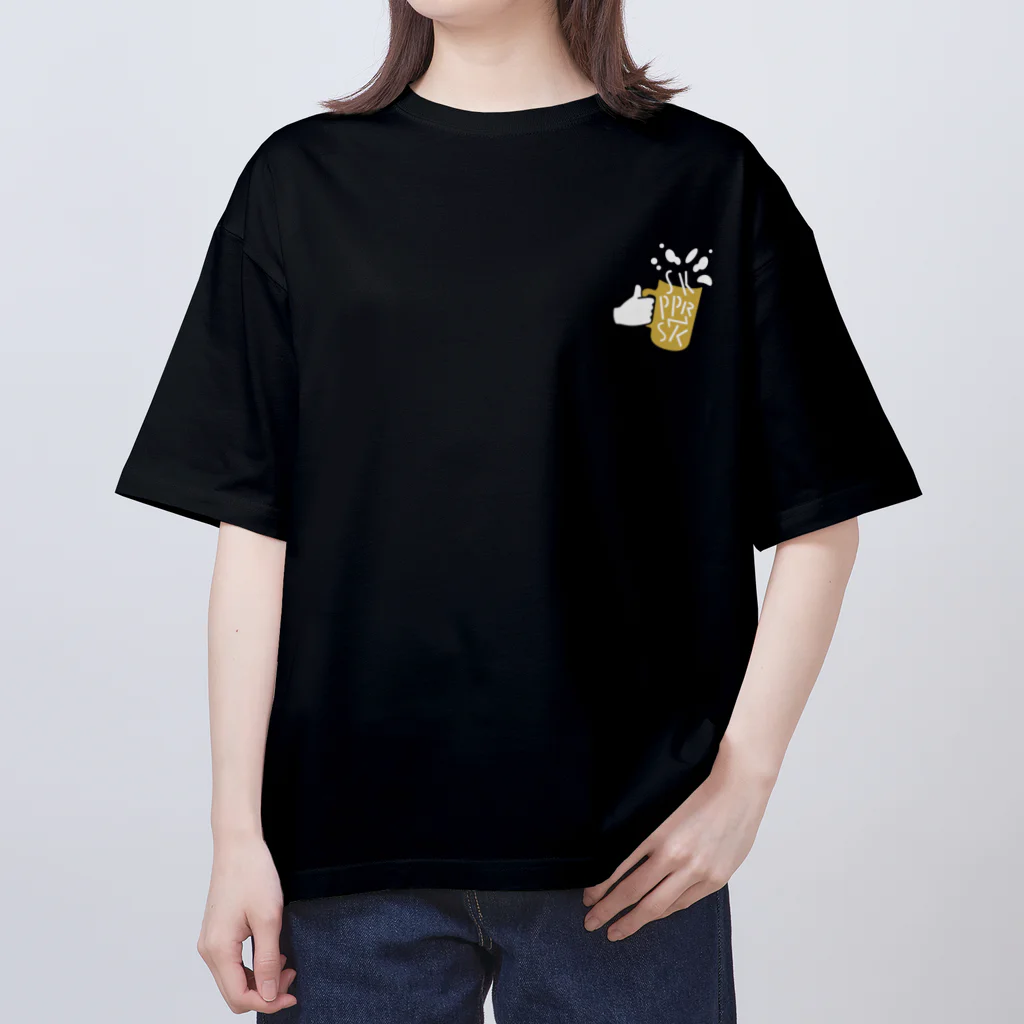 空きっ腹に酒のSKPPRNSK - BEER Oversized T-Shirt