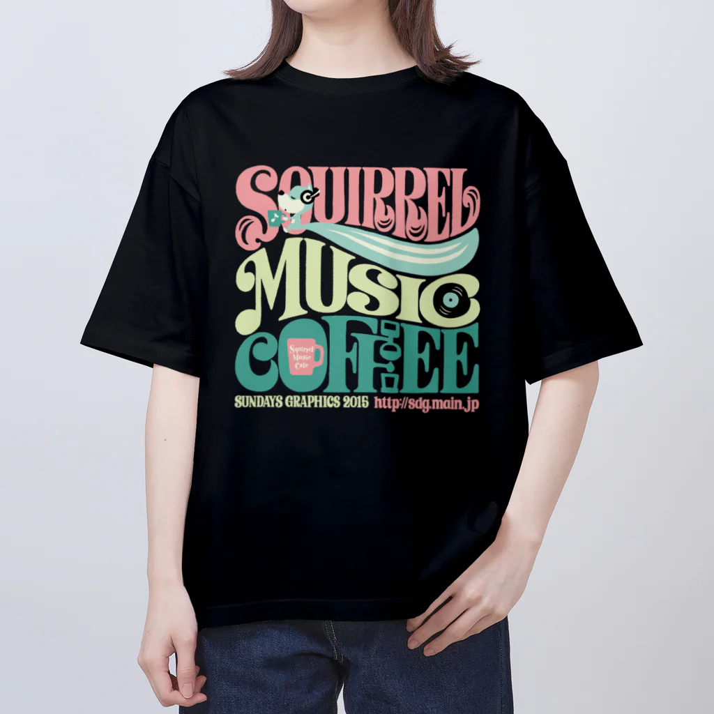 SUNDAYS GRAPHICSのりすカフェ2015 Oversized T-Shirt