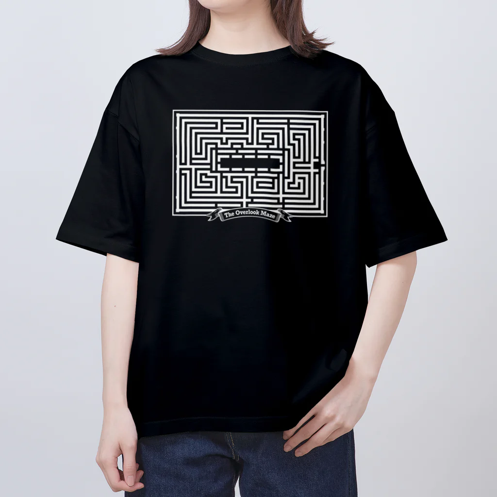 stereovisionのHotel Maze Map  Oversized T-Shirt