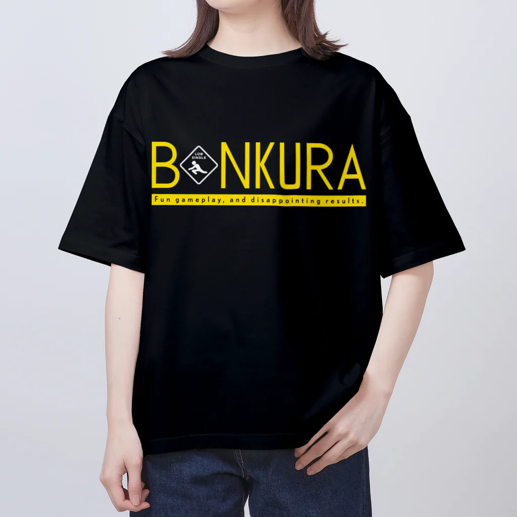 アリーヴェデルチャンネルSHOPのBONKURA TYPO YLW オーバーサイズTシャツ