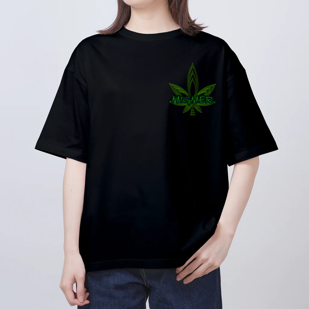 HIGHERのHIGHER original オーバーサイズTシャツ