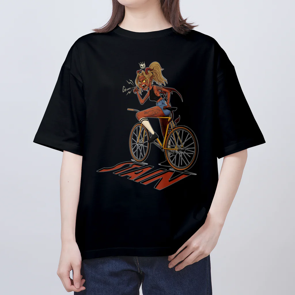 nidan-illustrationの"STAIN" オーバーサイズTシャツ