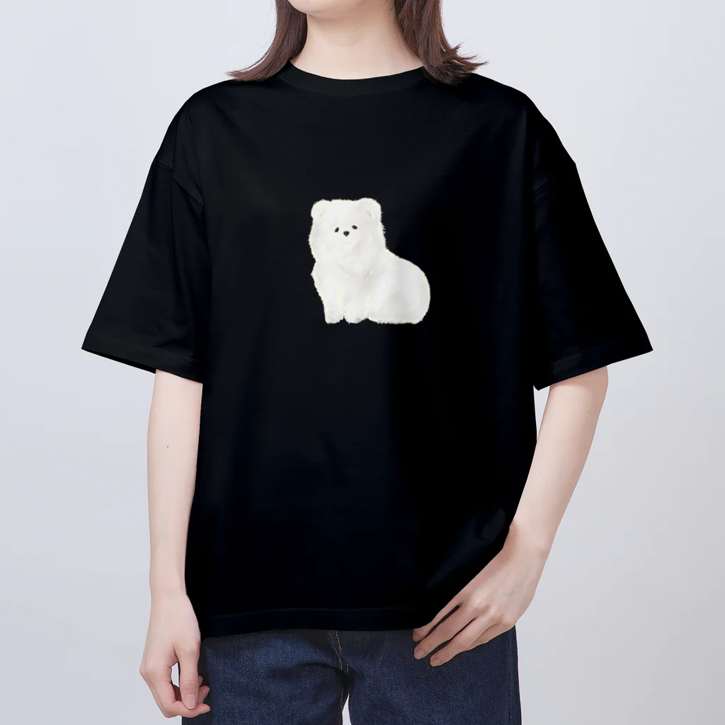 papiko くまさんの【小林愛香さん 着用】ふわふわ　ポメラニアン Oversized T-Shirt