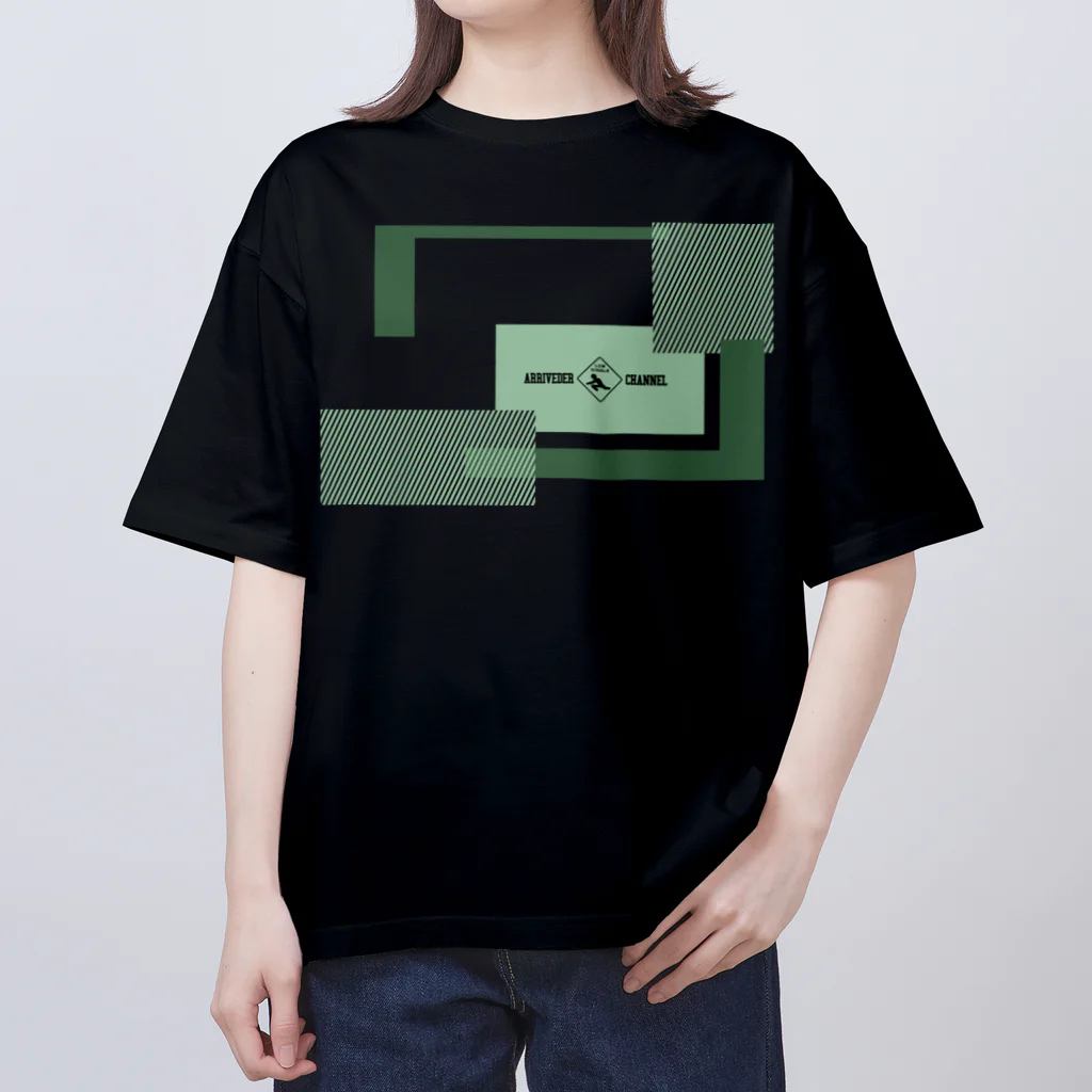 アリーヴェデルチャンネルSHOPのCYBER WINDOW GRN オーバーサイズTシャツ