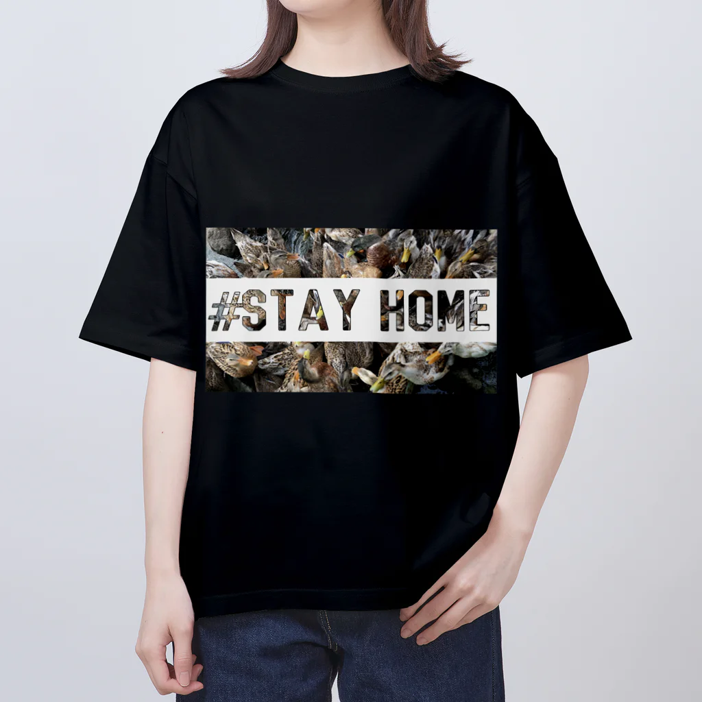 マースィーツの#stay home カモ柄 オーバーサイズTシャツ