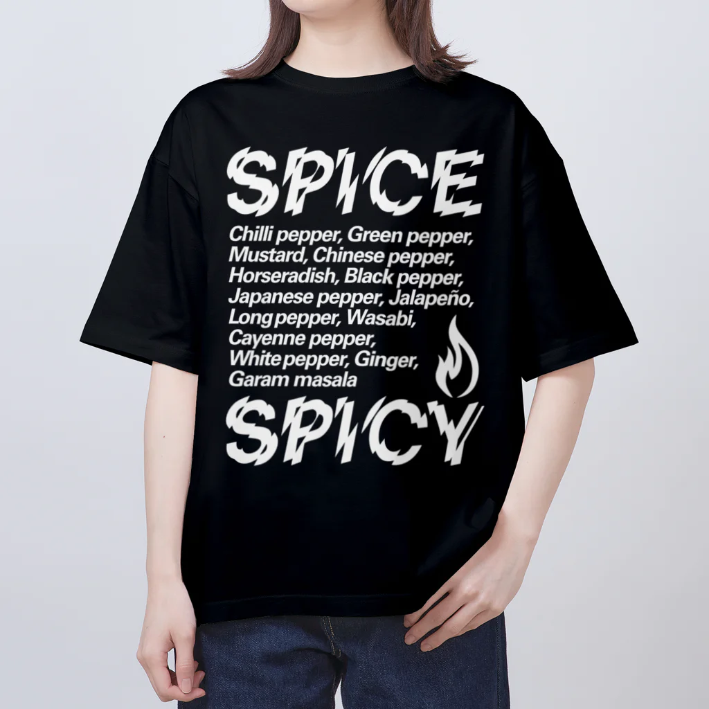 LONESOME TYPE ススのSPICE SPICY（White） Oversized T-Shirt