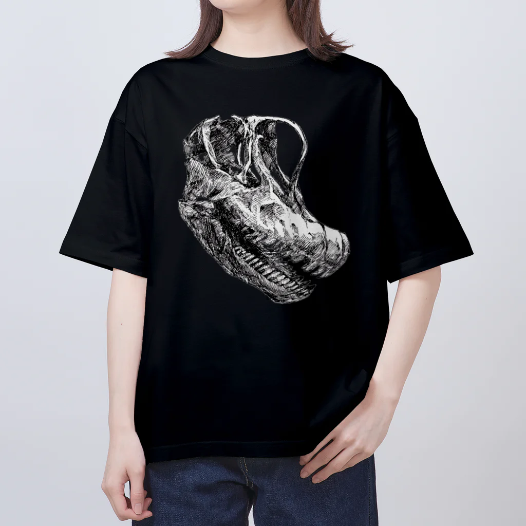 segasworksのジラファティタンの頭のお骨 Oversized T-Shirt