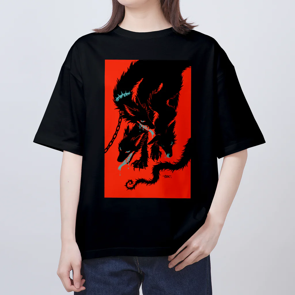 タタナ幻獣館の Kerberos A オーバーサイズTシャツ