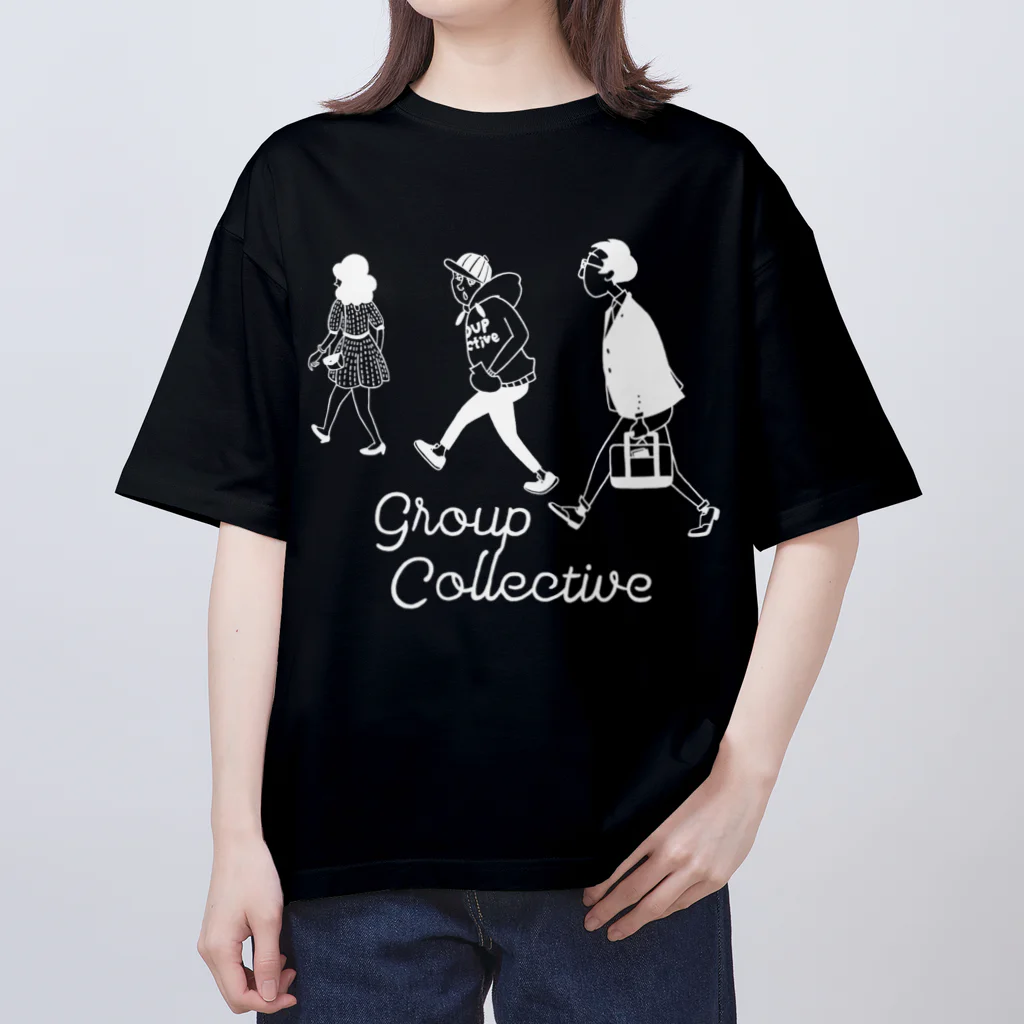 hilo tomula トムラ ヒロのGroup Collective White オーバーサイズTシャツ