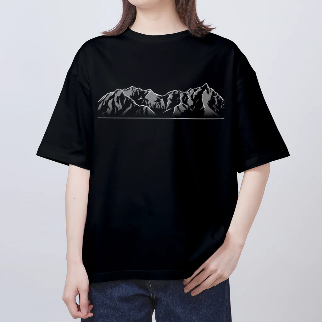 まつのき商店の槍穂高連峰C Oversized T-Shirt