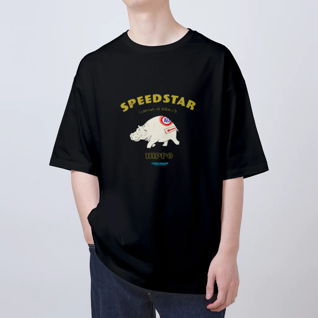 Little Machoの駿足カバT Oversized T-Shirt