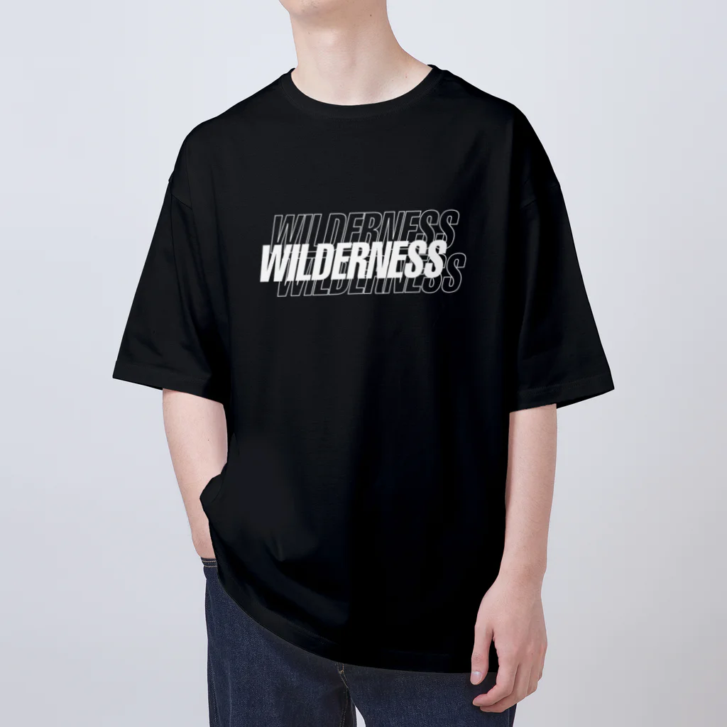 WILDERNESSのWilderness goods black Oversized T-Shirt