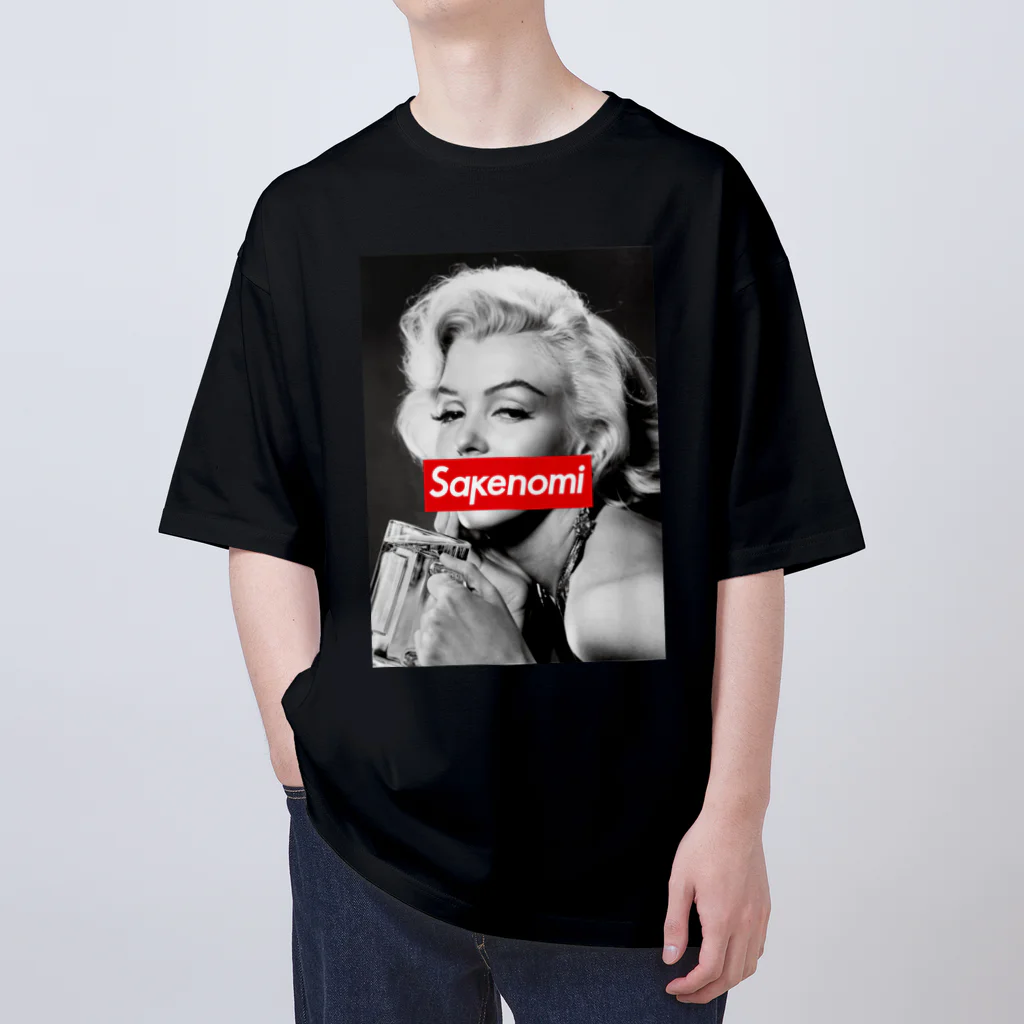 stereovisionのマリリン・モンローとsakenomi オーバーサイズTシャツ