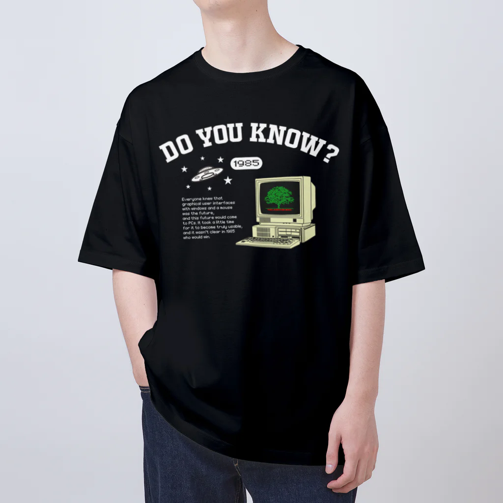 アージーの1985年のPC Oversized T-Shirt