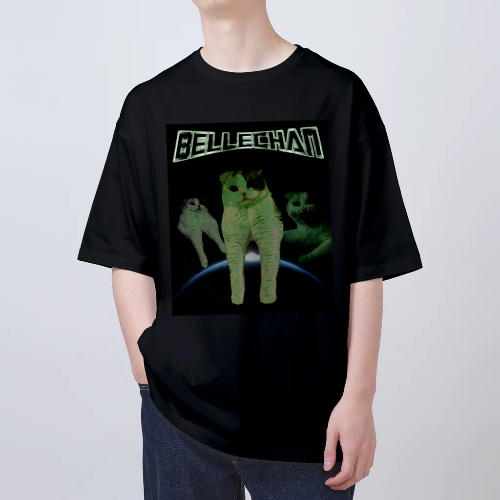 猫猫のBELLECHAN オーバーサイズTシャツ