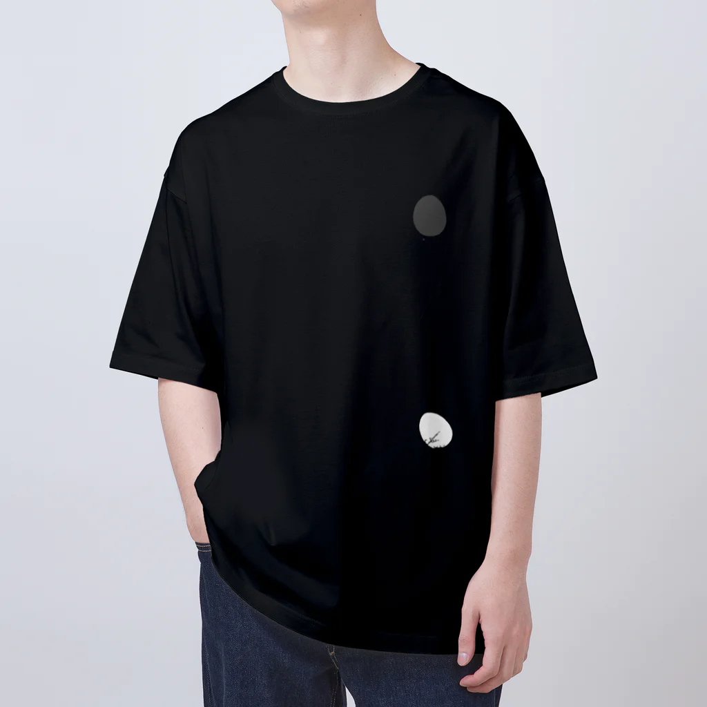 Culture Clubの[ Culture Club ] Fallen Egg OS T-sh Oversized T-Shirt