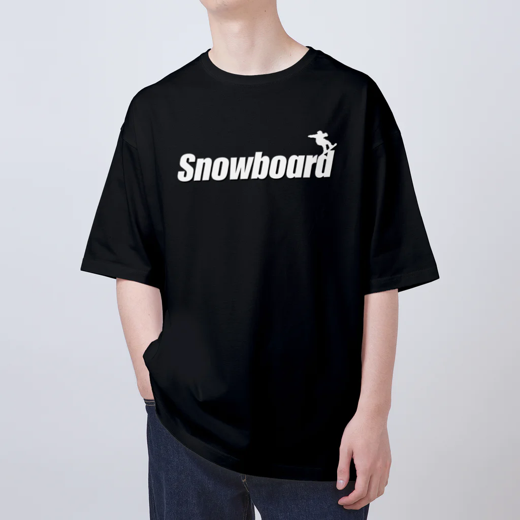おもしろいTシャツ屋さんのSNOWBOARD スノーボード オーバーサイズTシャツ