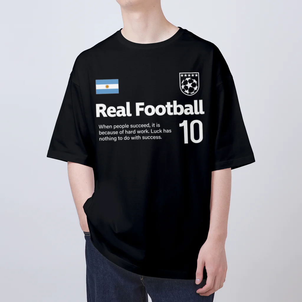 アージーのリアルフットボール アルゼンチン Oversized T-Shirt