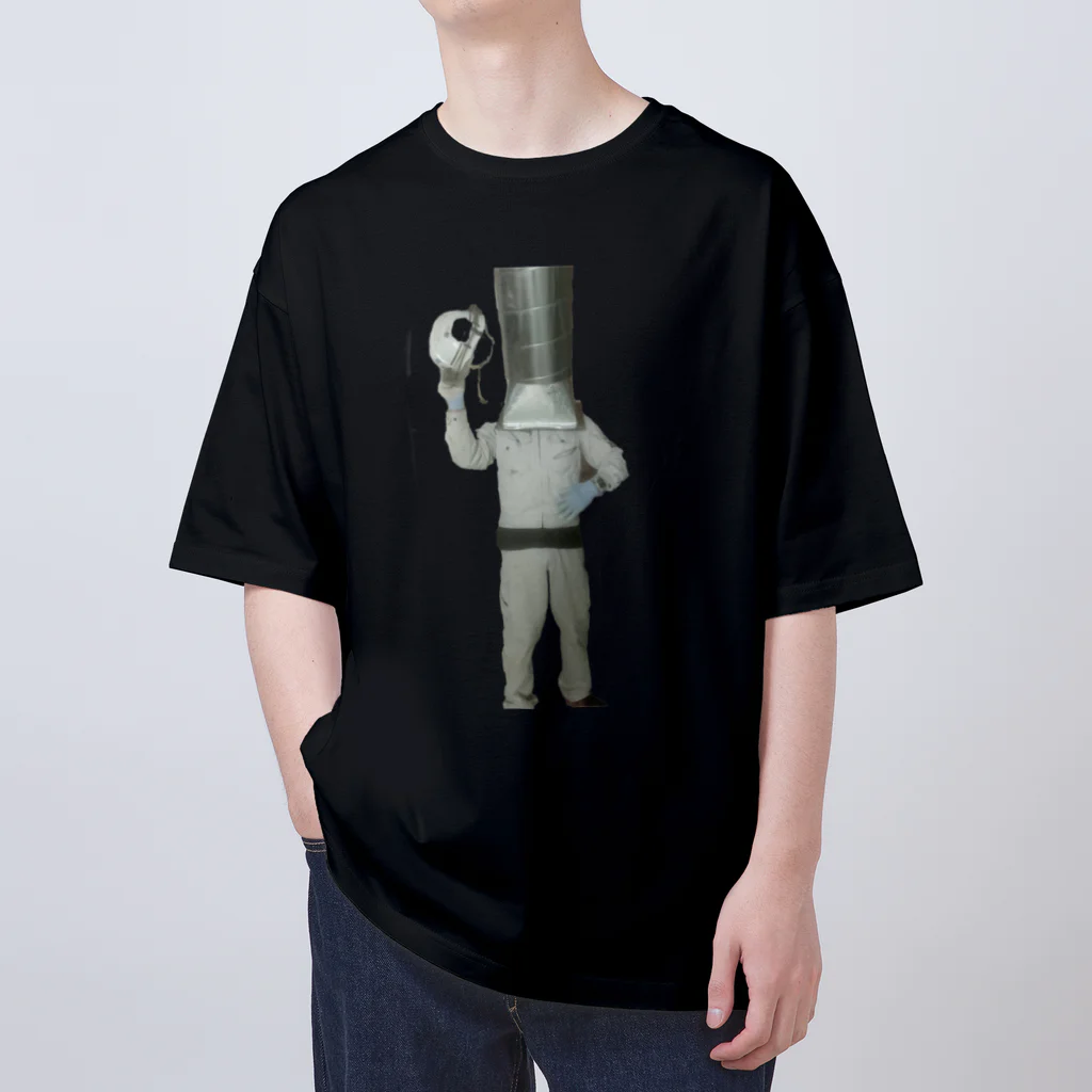 空腹のAKUMA-超人 オーバーサイズTシャツ