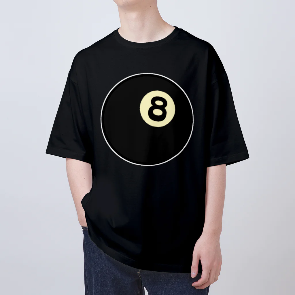 脂身通信Ｚの8-ball♪単体♪221202 Oversized T-Shirt