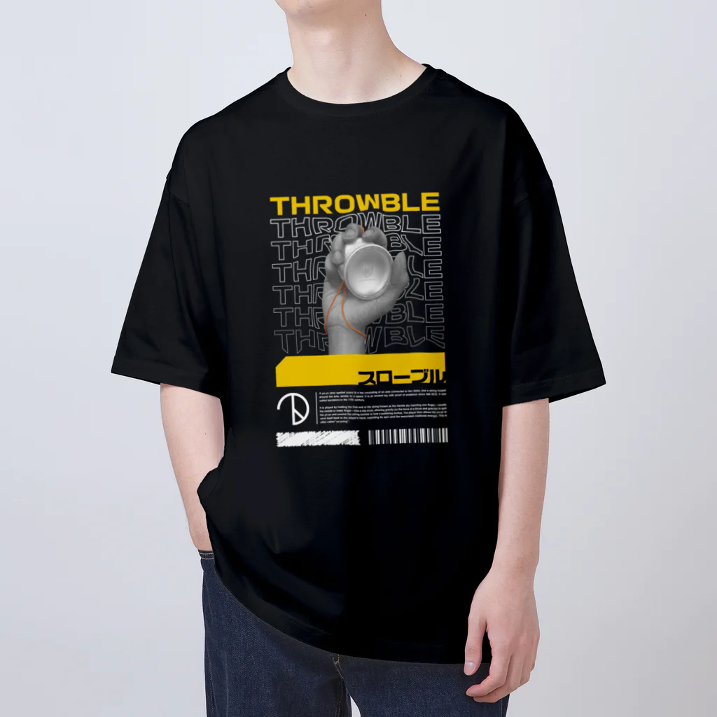 THROWBLEのTHROWBLEヨーヨー　ゴッドハンド オーバーサイズTシャツ