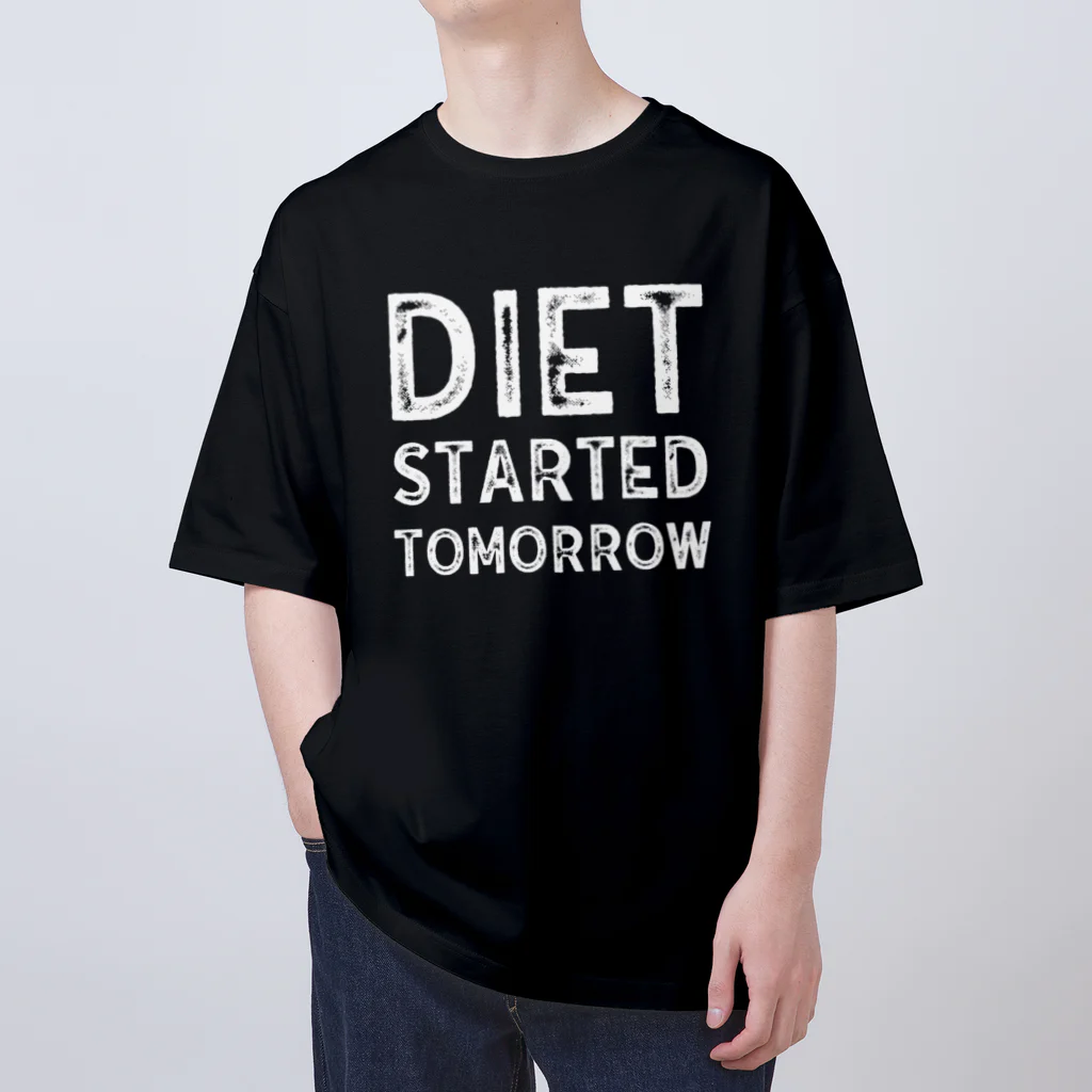 Diet LabのDiet started tomorrow オーバーサイズTシャツ