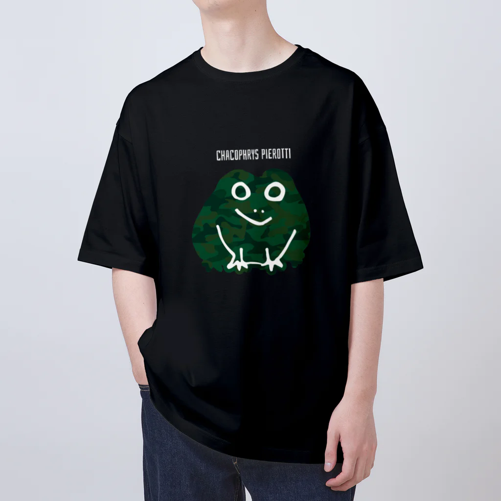 Bear Fish Companyのチャコガエル（カエル） Oversized T-Shirt