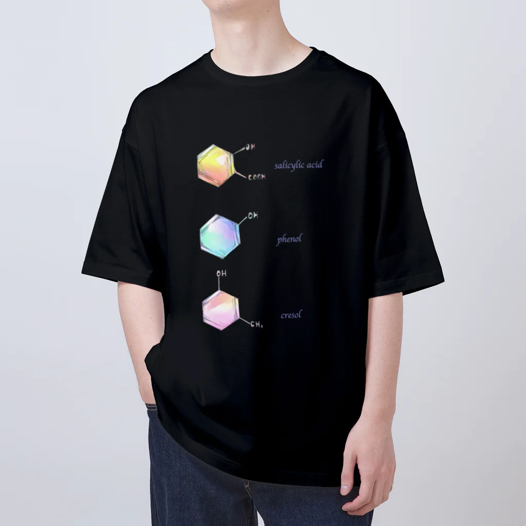 ピヨ_chemistryの芳香族化合物 Oversized T-Shirt
