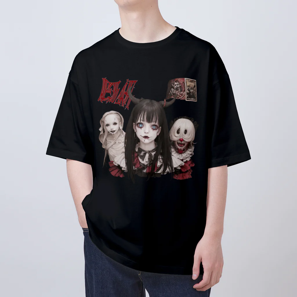 punks4d shopのcreature-girls-factory-002 オーバーサイズTシャツ