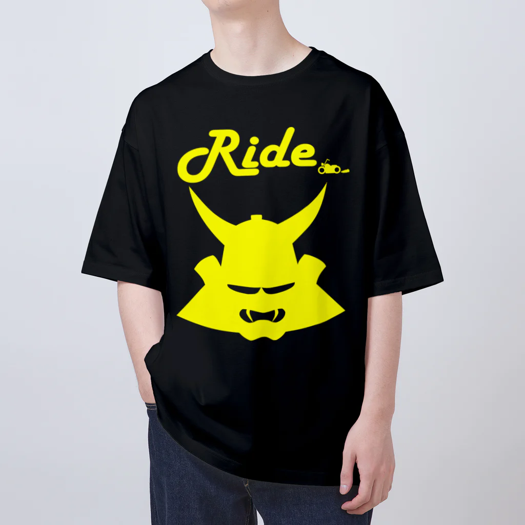 RAMUKiのRide兜（黄色） オーバーサイズTシャツ