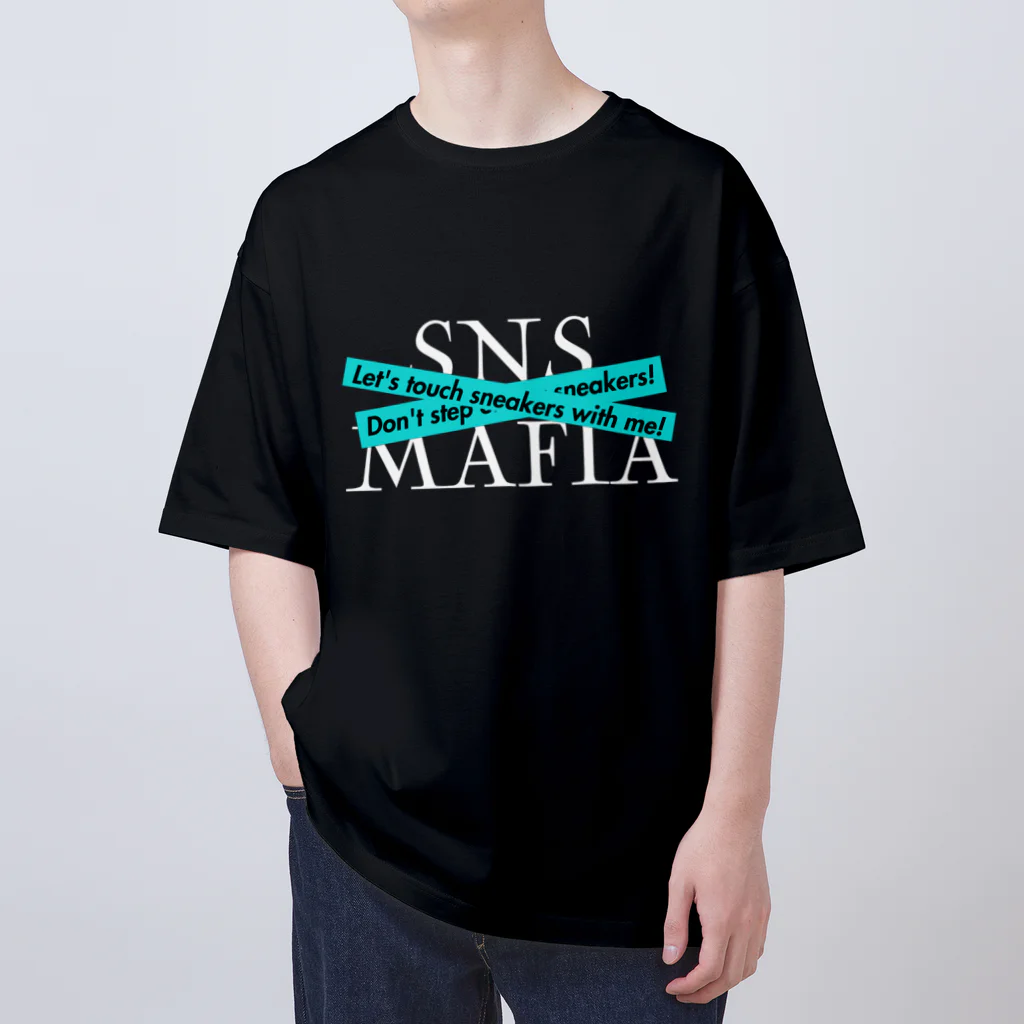 王子のアパレル SnprinceのNO SNS MAFIA by Snp Oversized T-Shirt