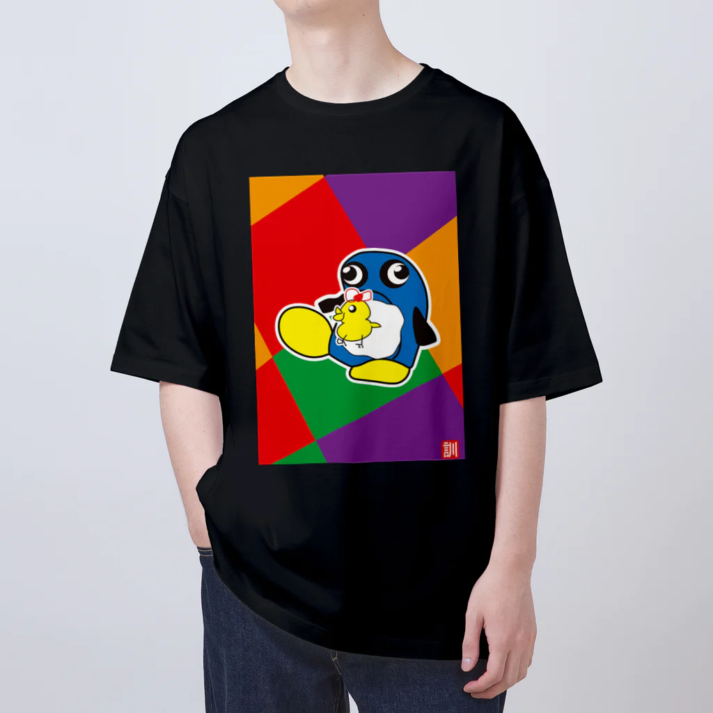 kunchankのペン丸シンプルｖｒ オーバーサイズTシャツ