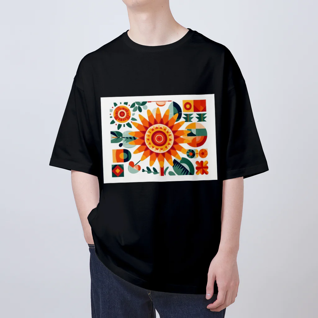 太陽の光に包まれて　Wrapped in Sunlightの太陽のキスに包まれて オーバーサイズTシャツ