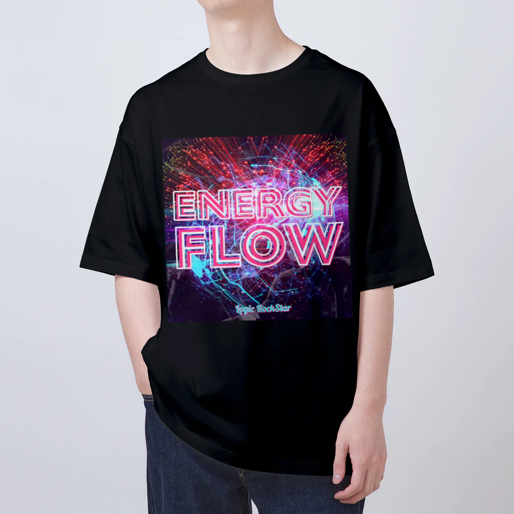 Logic RockStar のENERGY FLOW Oversized T-Shirt