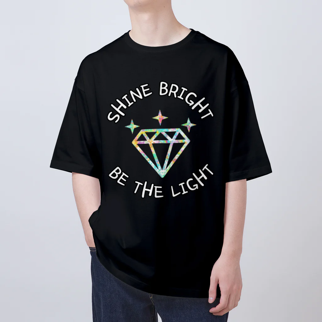 jsprintstudioのShine Bright, Be the Light オーバーサイズTシャツ