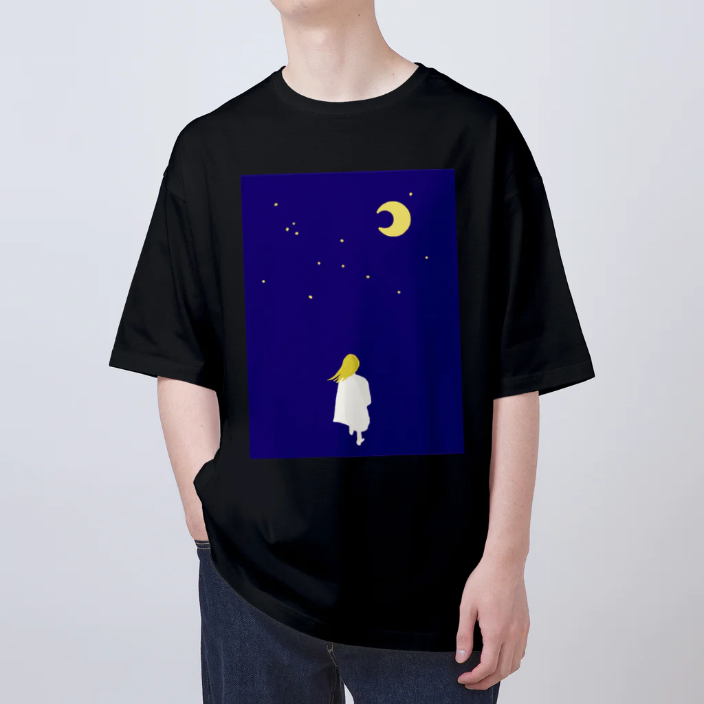 【KOTCH】 Tシャツショップの星空をゆく オーバーサイズTシャツ