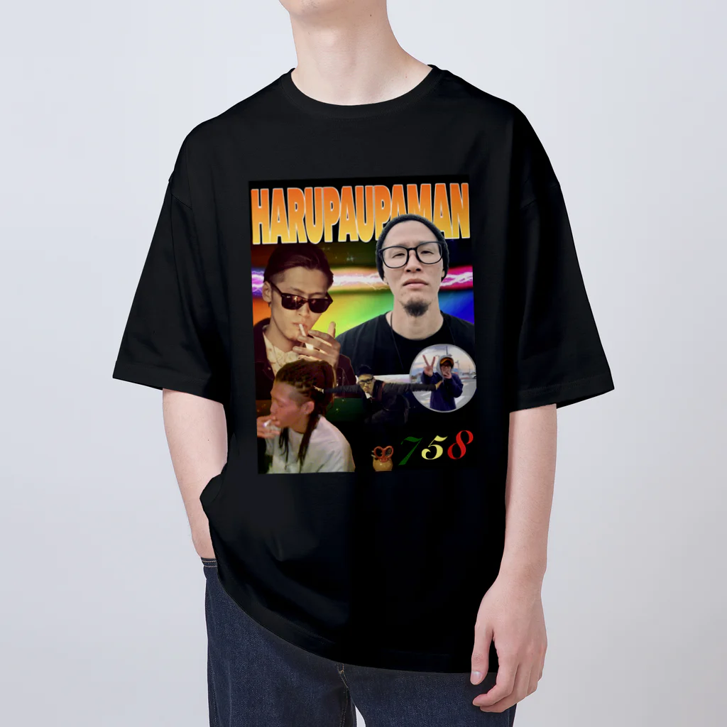 ギョウザのharupaupaman RAP T オーバーサイズTシャツ