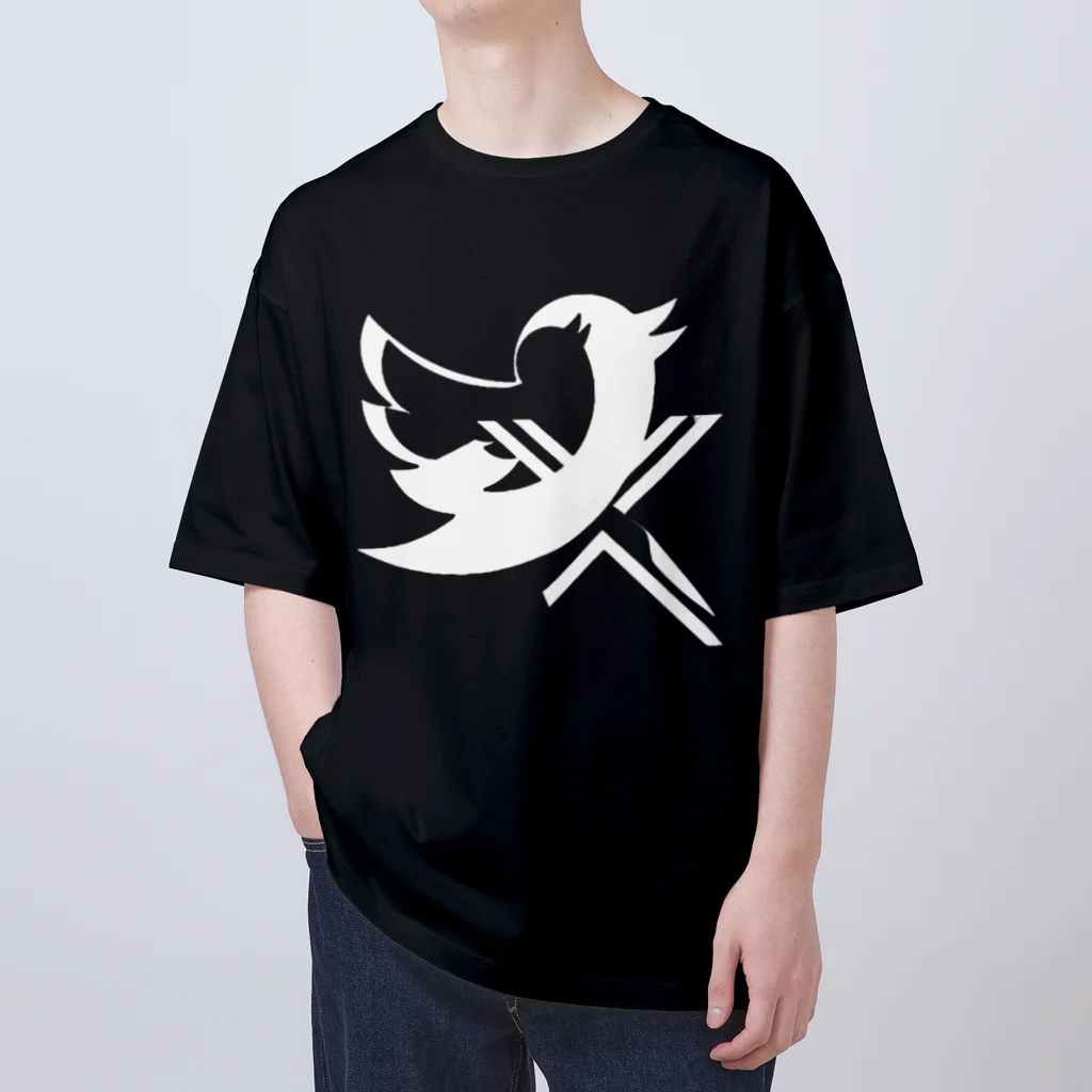 光学大佐　公式サイト【Bound  wolf company】のTwitter/Ｘ　ロゴミックス　夢の合体！ Oversized T-Shirt