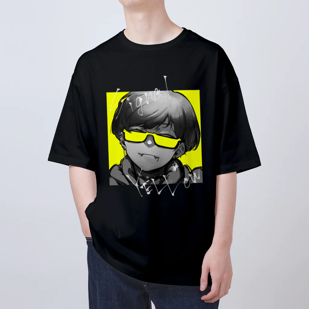 ヴォルのsignal YELLOW オーバーサイズTシャツ