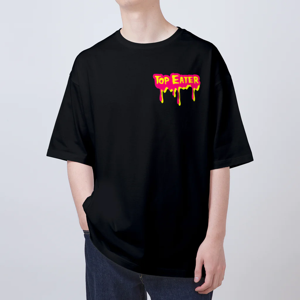 ラクダイズスーパースターのTOP EATER PUNX2 オーバーサイズTシャツ