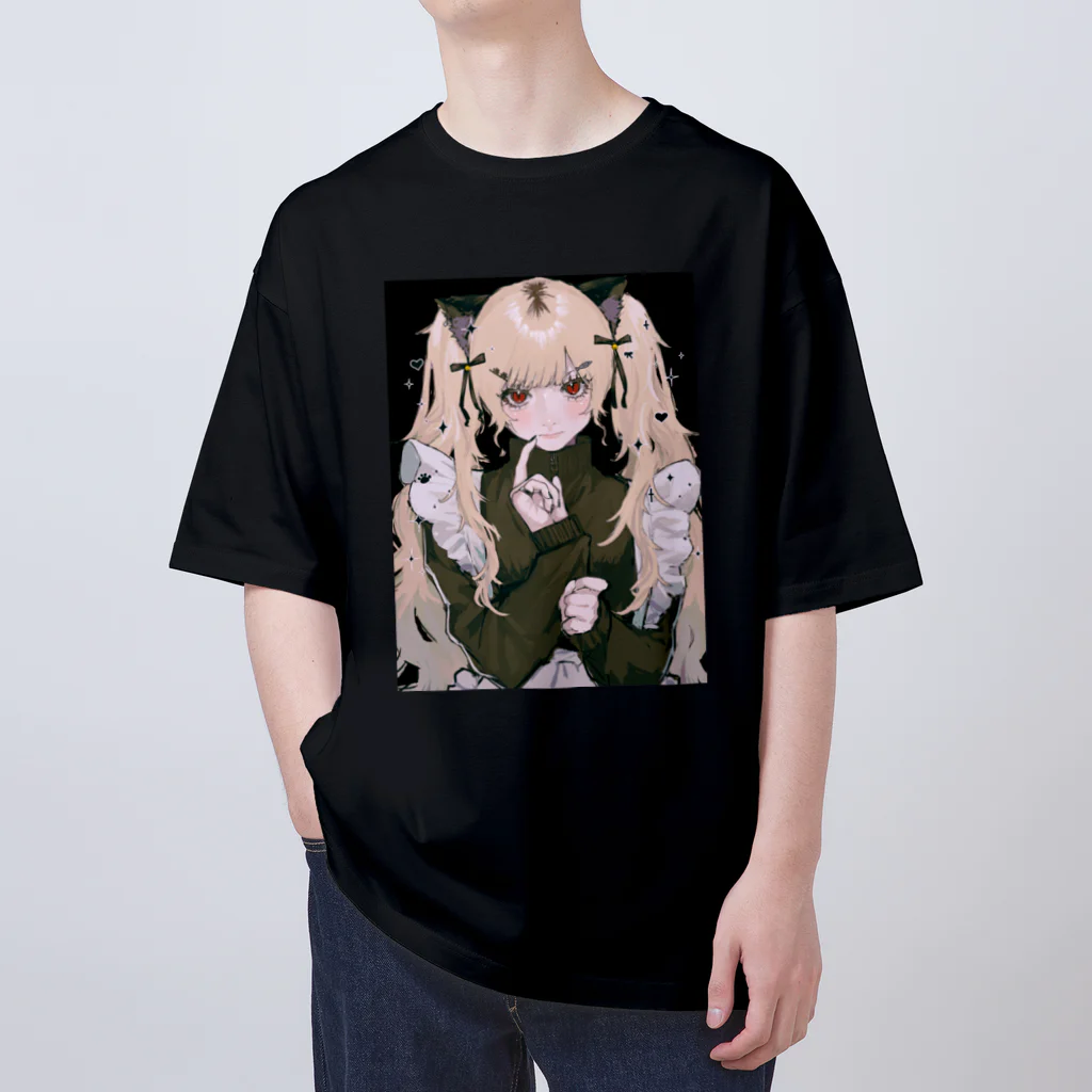 Nai の猫耳メイド服 オーバーサイズTシャツ