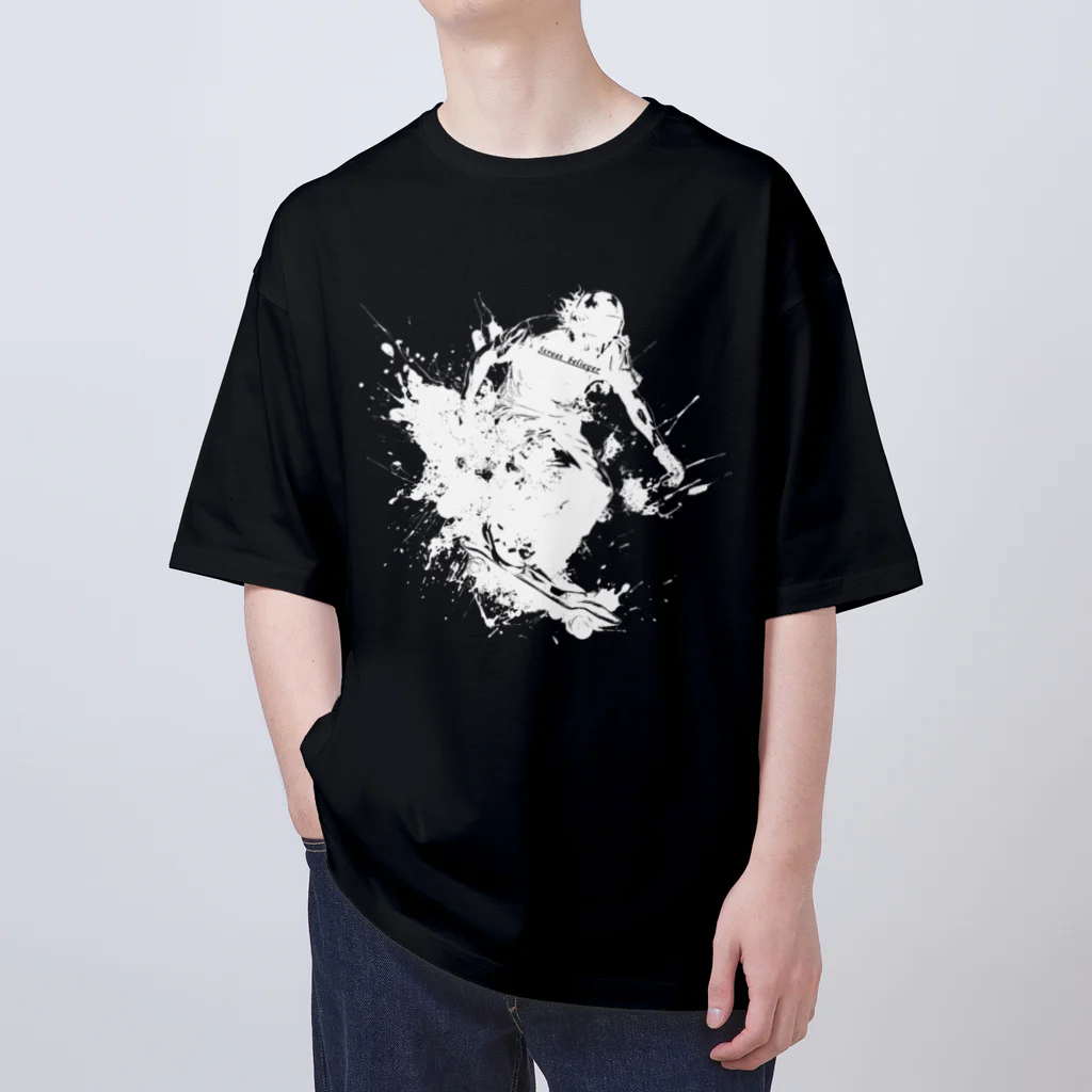 じょいちぃのStreet believer（黒） Oversized T-Shirt