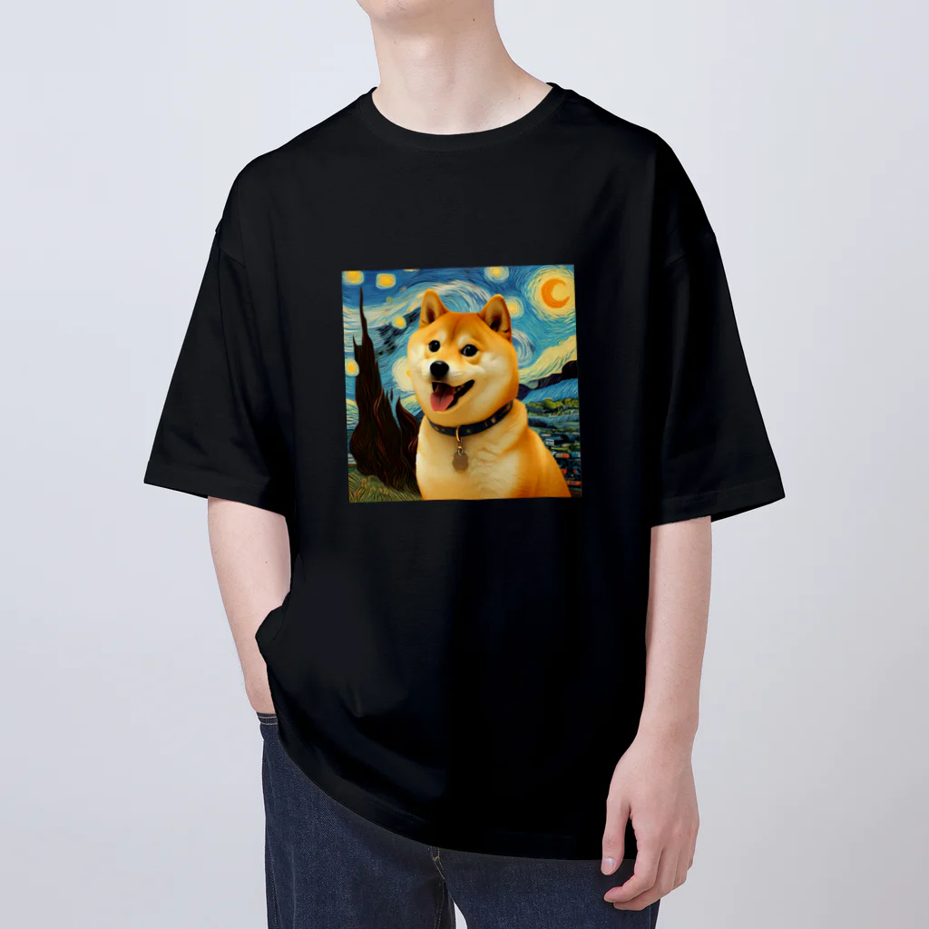 KAWAII-CLUBのKAWAII柴犬007 オーバーサイズTシャツ