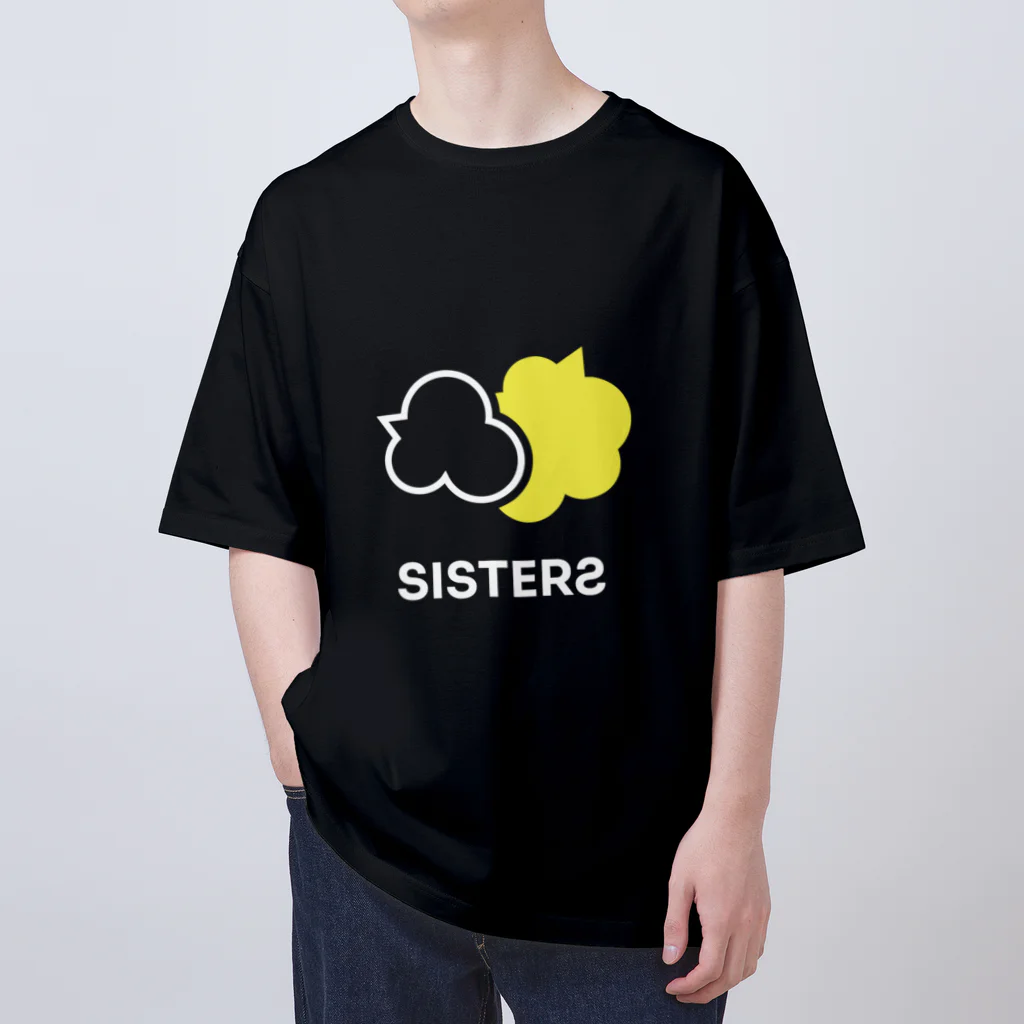 ホームページクリエイター・ターキーのホームページクリエイターターキー（SISTERS）ブラック オーバーサイズTシャツ