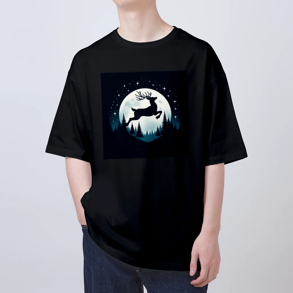 niko&PANDA shopの自由なトナカイ Oversized T-Shirt