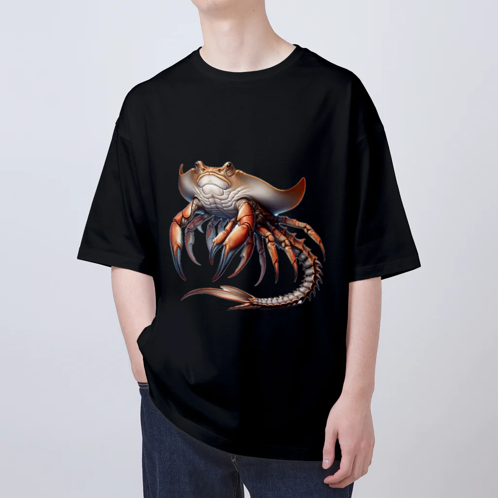 animal×animalのstingray×crab=? Oversized T-Shirt