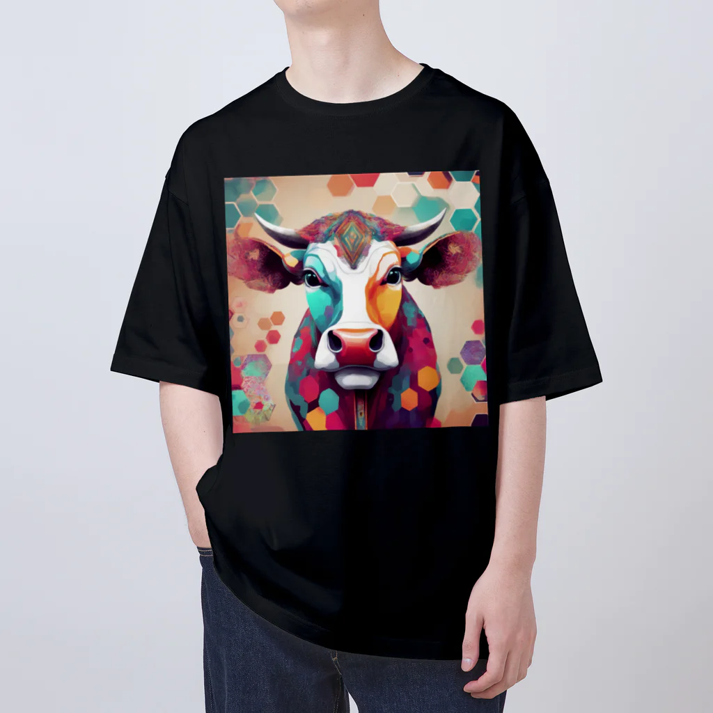 BullsForgerの牛ト鏡 Oversized T-Shirt